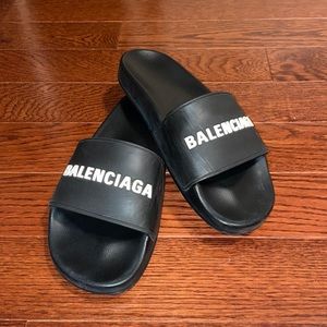 BALENCIAGA POOL SLIDES